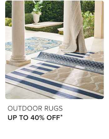Up to 40% Off Outdoor Rugs
