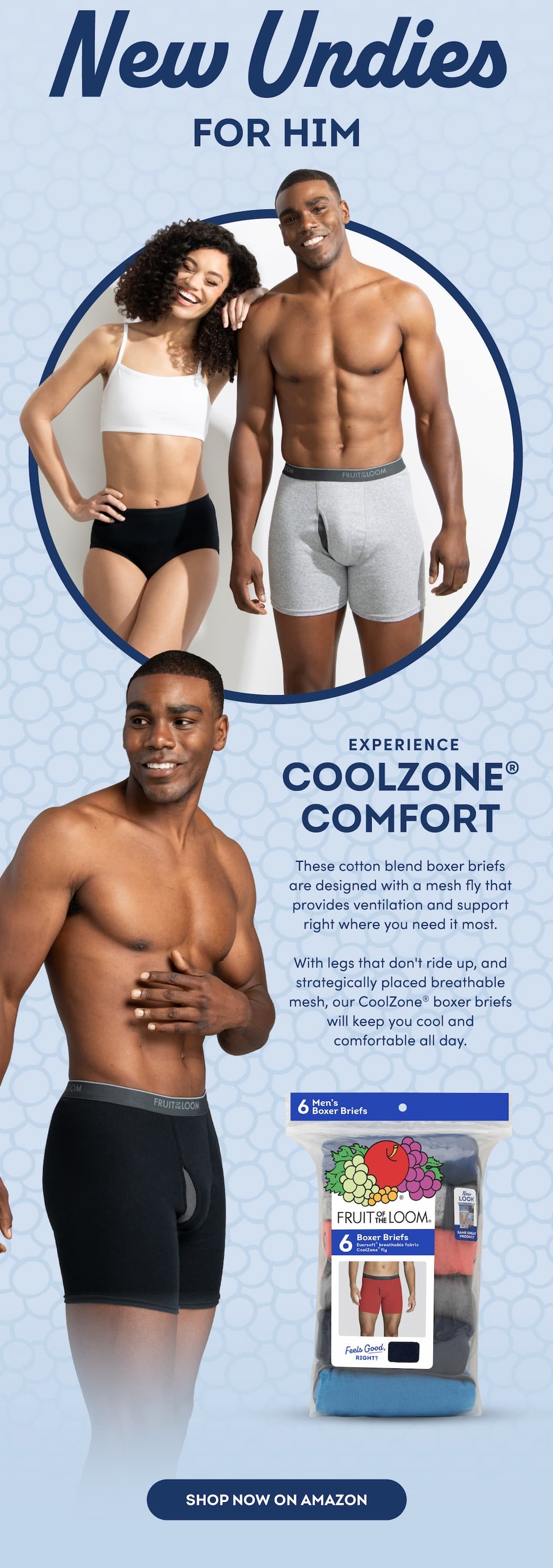 New Undies for Him!