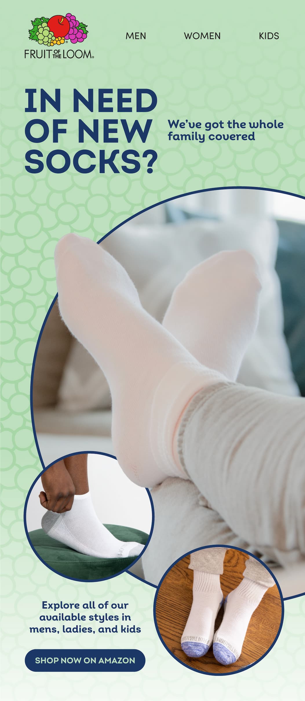 Shop Socks on Amazon