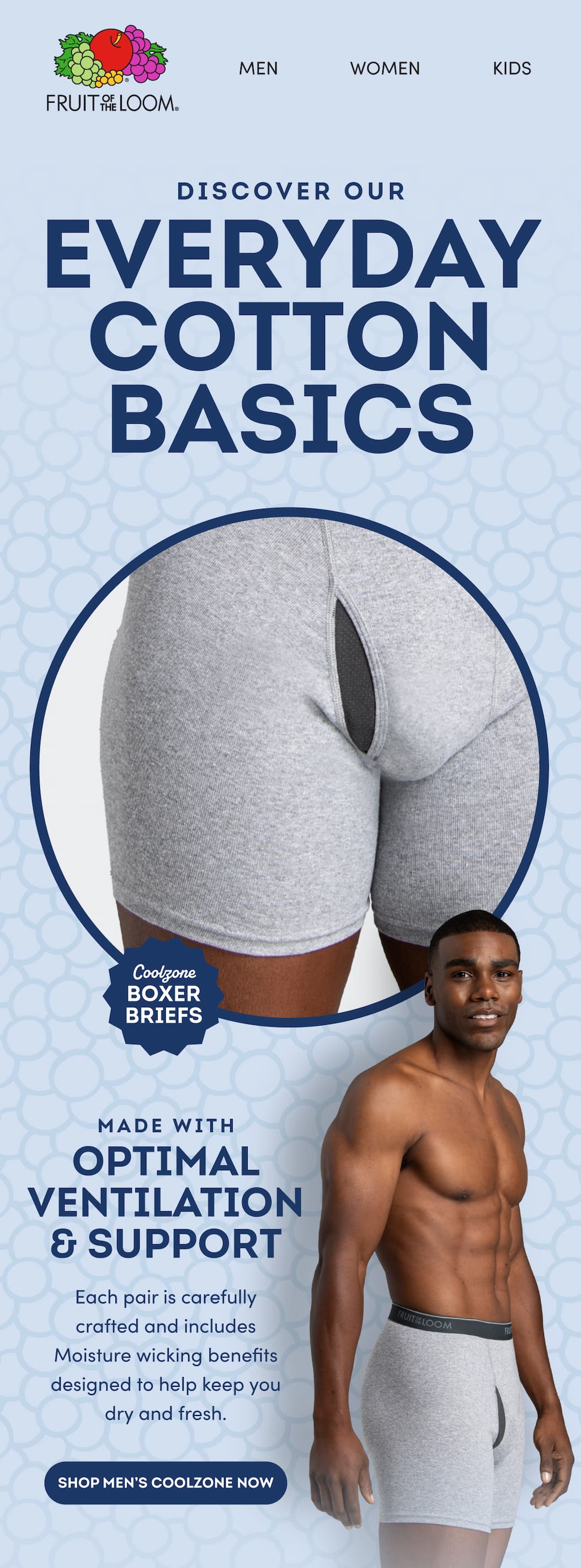 shop mens coolzone