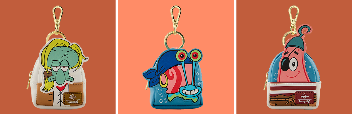 SpongeBob SquarePants Mystery Mini Backpack Keychain Charm