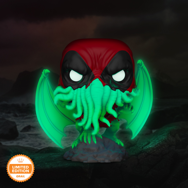 Limited Edition Grail — Pop! Plus Deadpool as Cthulhu (Glow) Giveaway