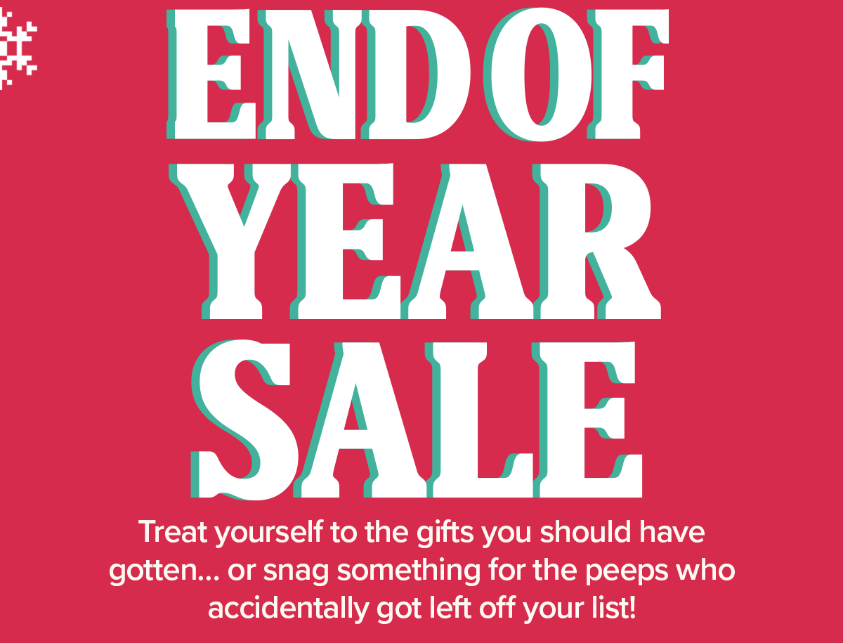 End of Year Sale