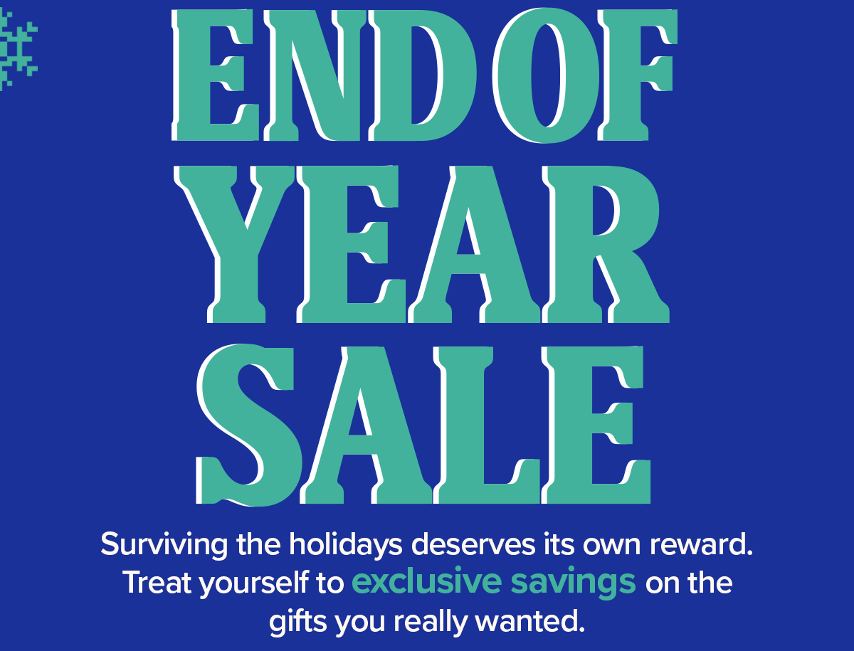 End of Year Sale