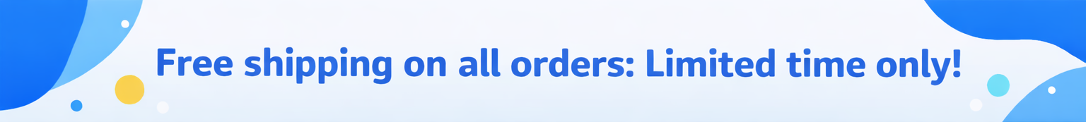 Free Shipping on All Orders: Limited time only!
