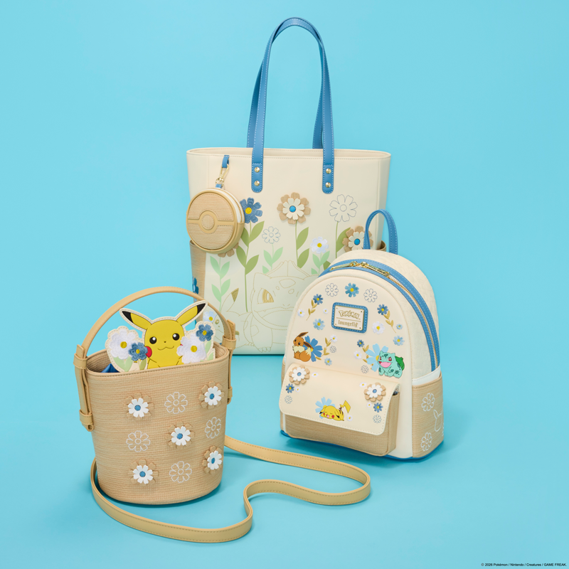 Loungefly Pokémon Floral Collection