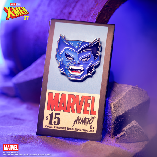 X-Men Beast Enamel Pin by Tom Whalen