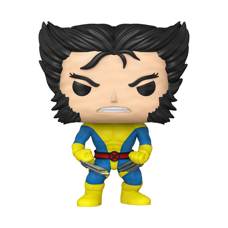 Pop! Wolverine (Classic Unmasked) with Pop! Protector