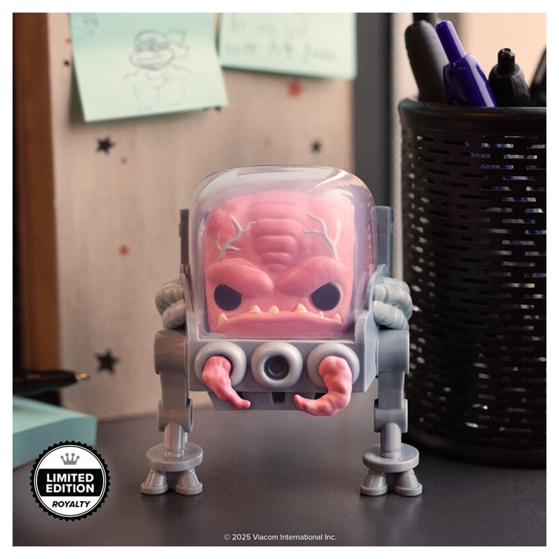 Pop! Krang in Bubble Walker with Pop! Protector