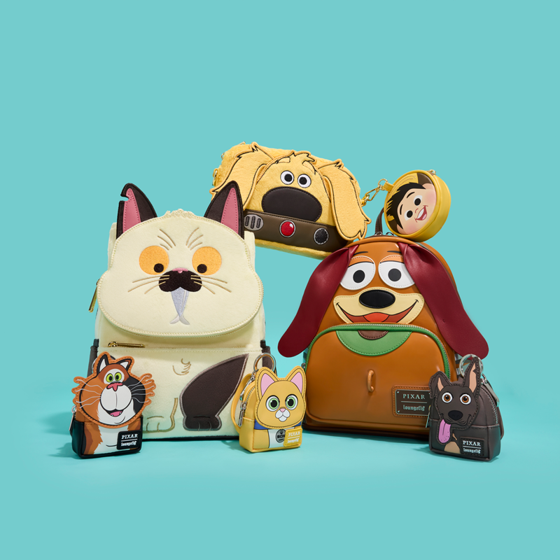 Loungefly Pixar Dogs and Cats Collection