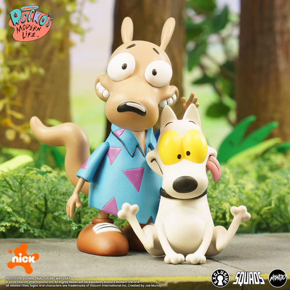 Rocko’s Modern Life Gets First High-End Figure Set From Mondo