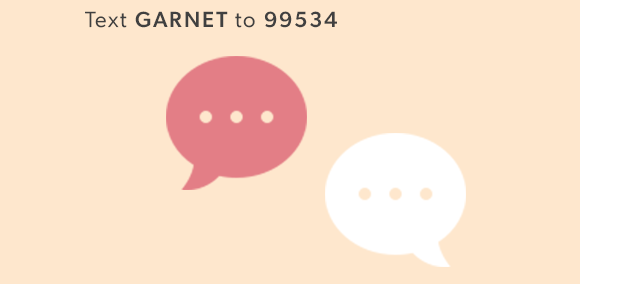 Text Garnet to 99534