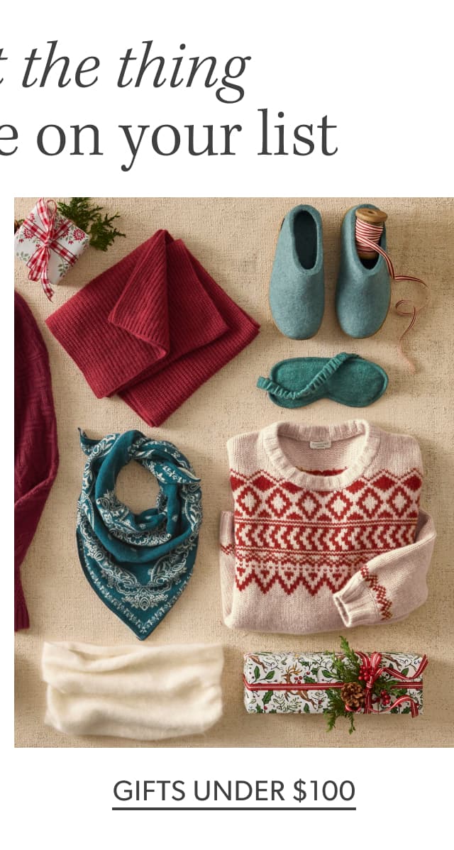 Gifts Under $100