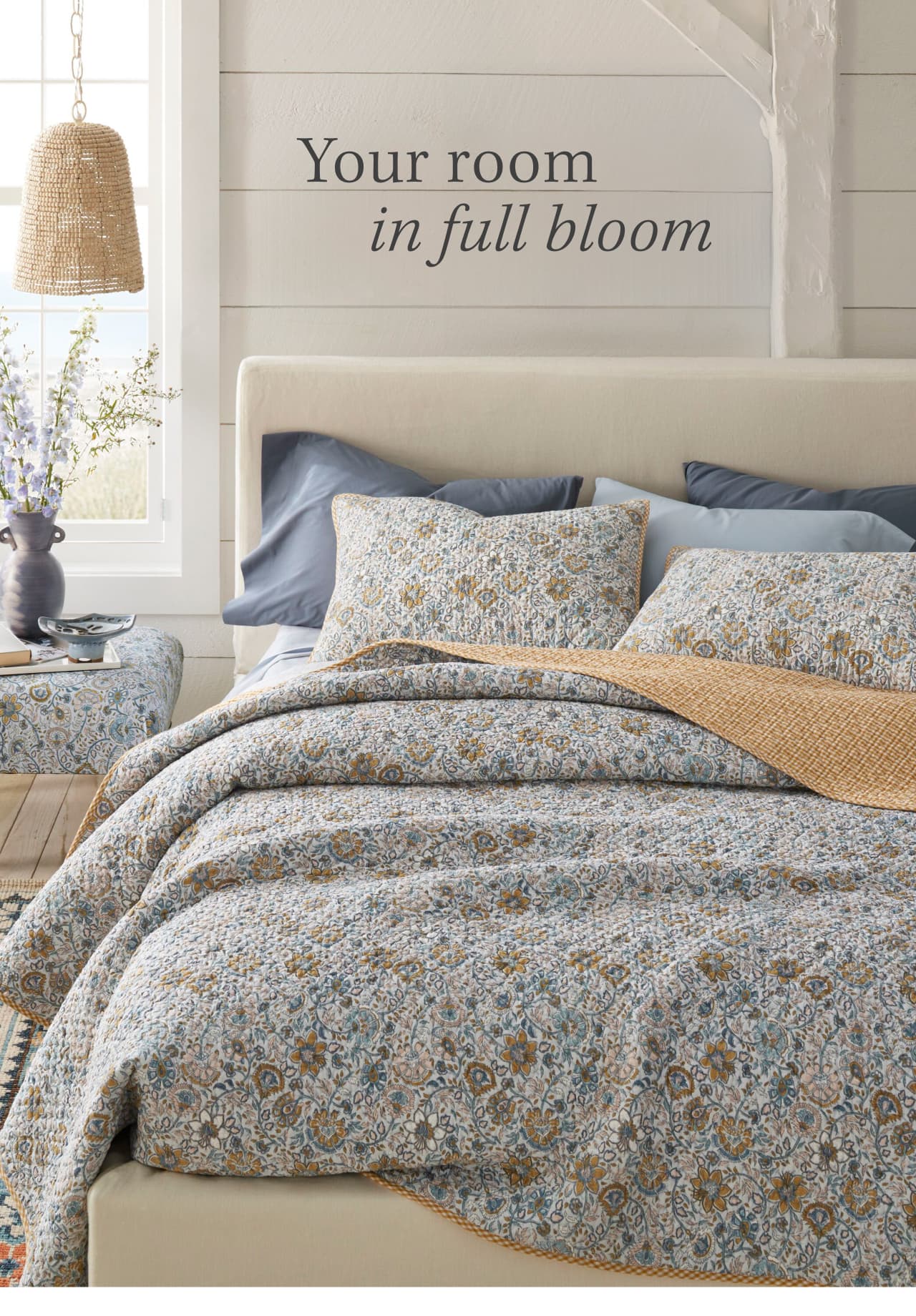 Your room in full bloom
