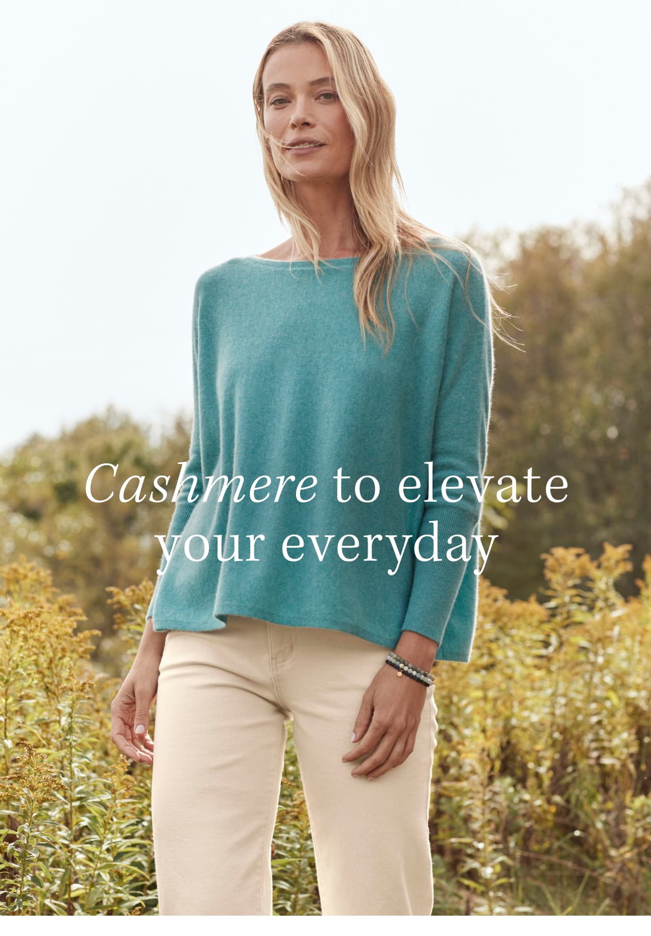 Cashmere to elevate your everyday