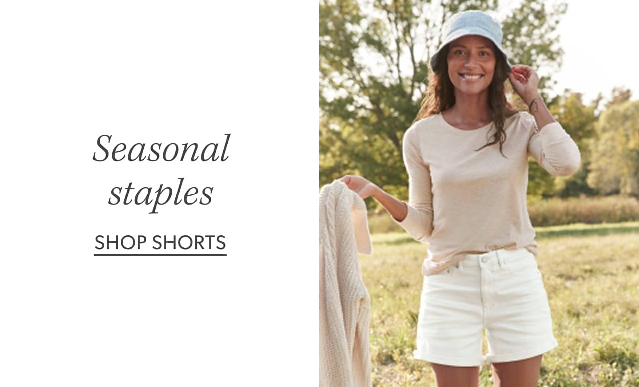 Seasonal staples Shop Shorts
