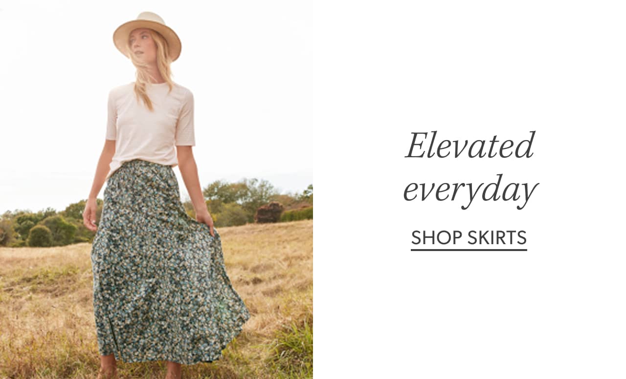 Elevated everyday Shop Skirts