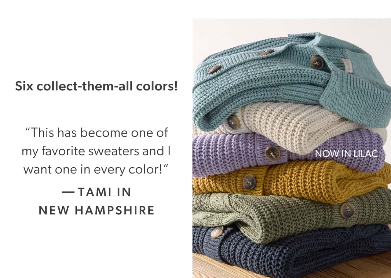 Six collect-them-all colors!