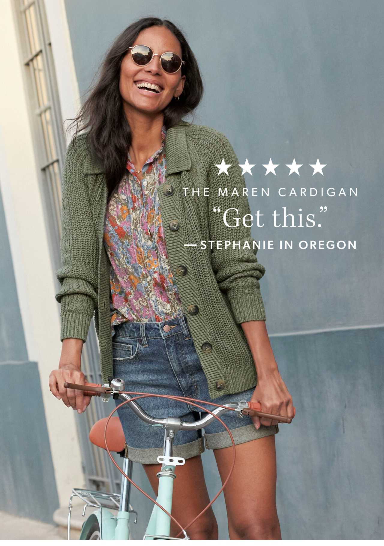 Five stars. The Maren Cardigan. 