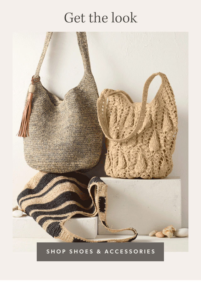 Get the look. Shop Shoes & Accessories