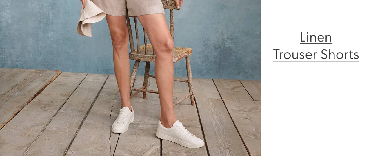 Linen Trouser Shorts