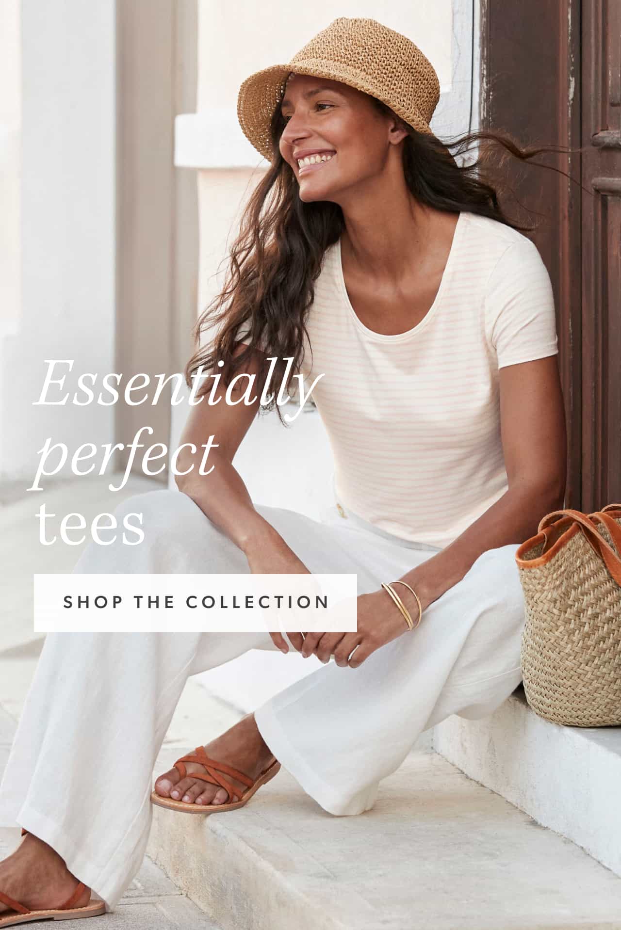 Essentially perfect tees. Shop the collection.