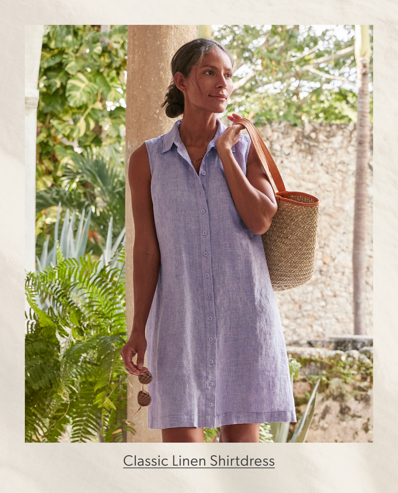 Classic Linen Shirtdress