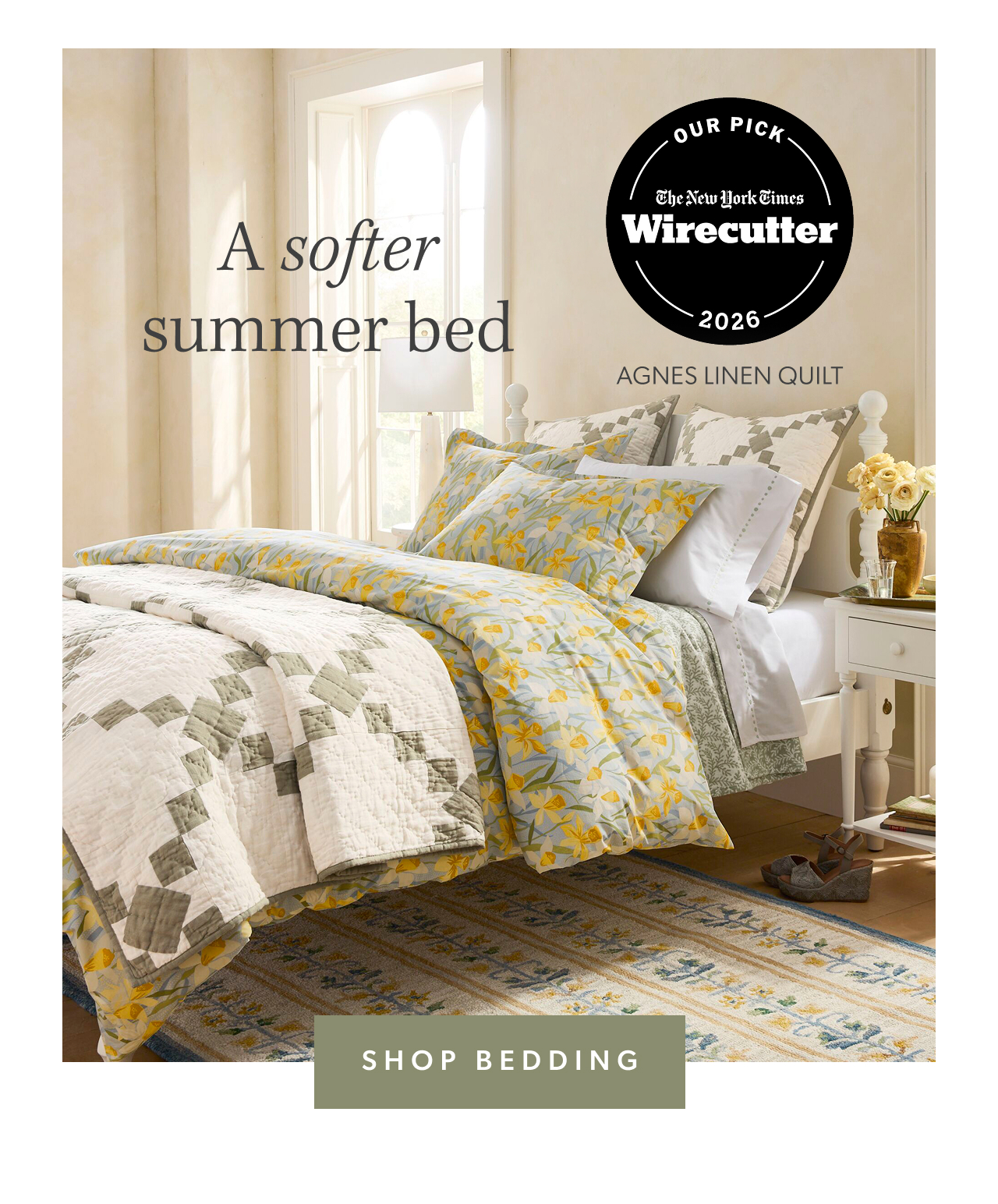 A softer summer bed