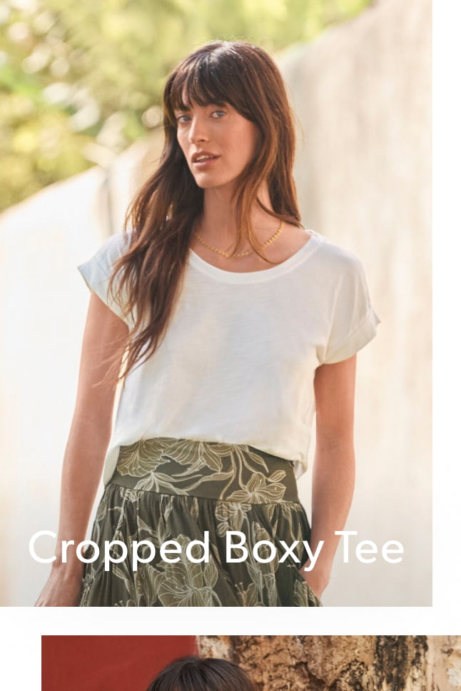 Cropped Boxy Tee