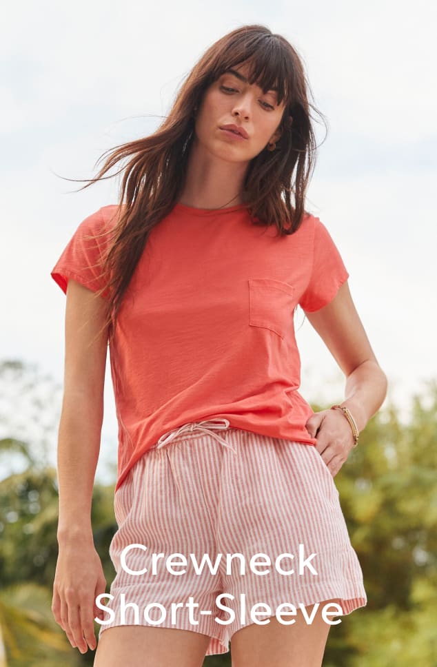 Crewneck Short-Sleeve