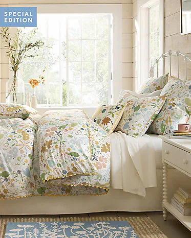 Hable Linen & Organic-Cotton Duvet Cover