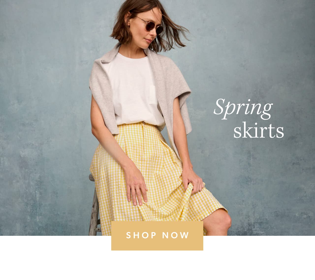 Spring skirts. Shop now.