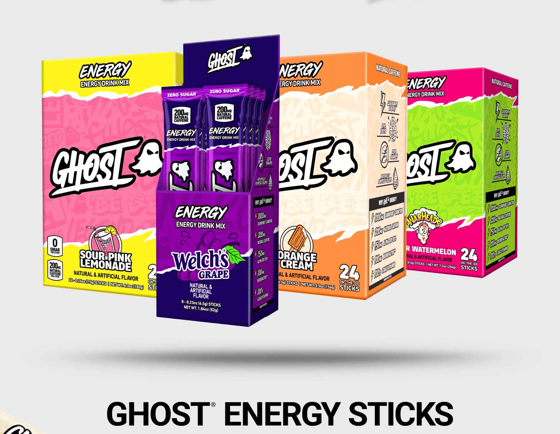 GHOST® ENERGY STICKS 24-PACK