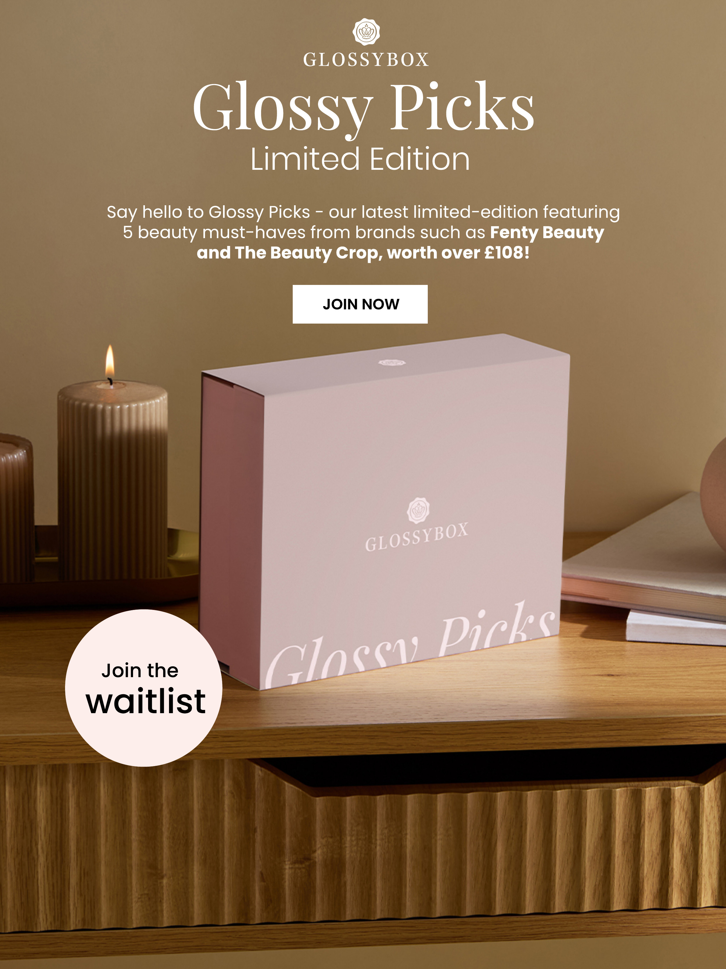 GLOSSYBOX Glossy Picks Waitlist
