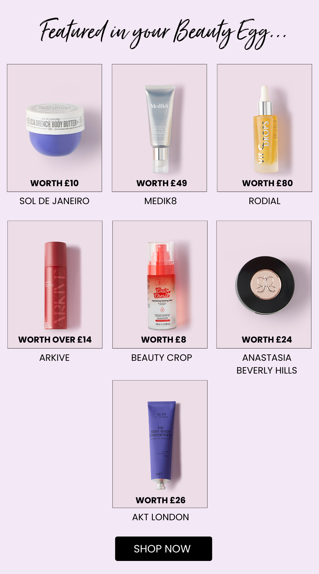 GLOSSYBOX Beauty Easter Egg