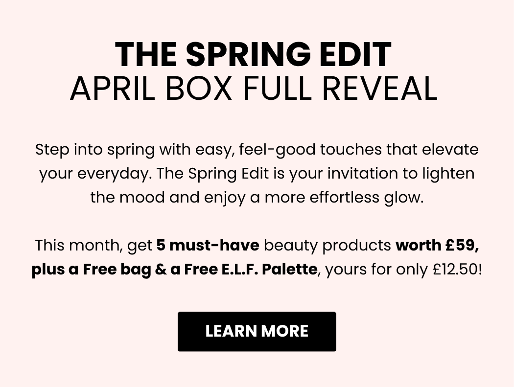 GLOSSYBOX April Box