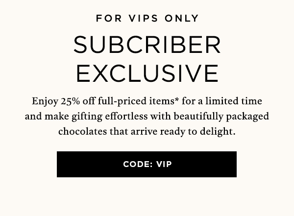 Use Code: VIP