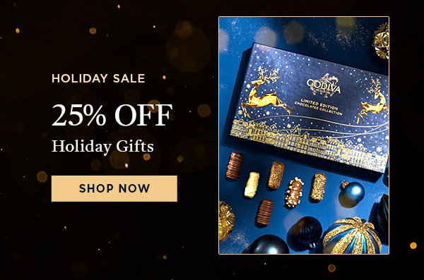Holiday Sale: 25% OFF Holiday Gifts