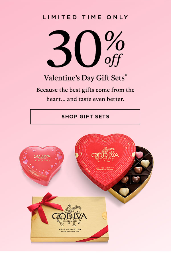 30% off Valentine's Day Gift Sets*