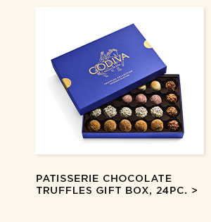 Patisserie Chocolate Truffles Gift Box, 24PC. >
