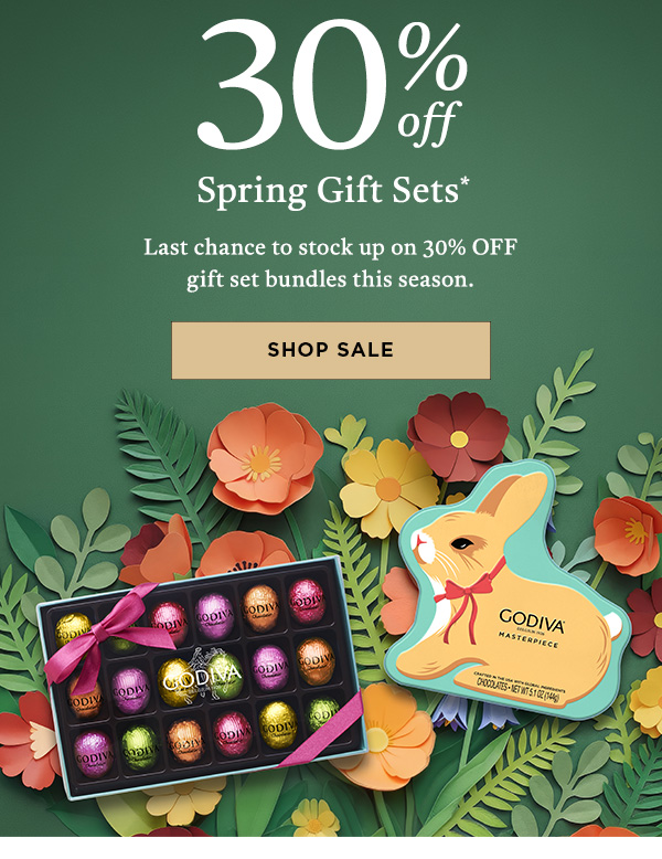 30% off spring gift sets.* Last chance to stock up on 30% off gift set bundles this season. Shop Sale.