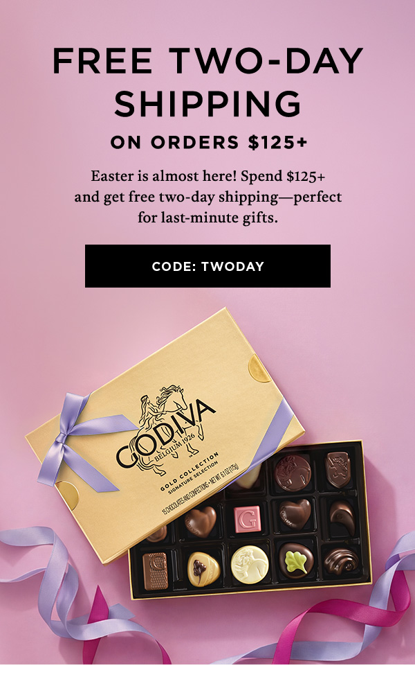 Free Two-Day Shipping On Orders $125+ CODE: TWODAY