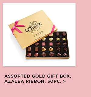 Assorted Gold Gift Box, Azalea Ribbon, 30PC. >