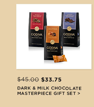 DARK & MILK CHOCOLATE MASTERPIECE GIFT SET $33.75