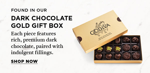 DARK CHOCOLATE GOLD GIFT BOX