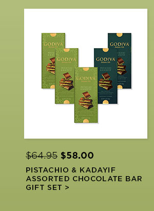 Pistachio & Kadayif Assorted Chocolate Bar Gift Set