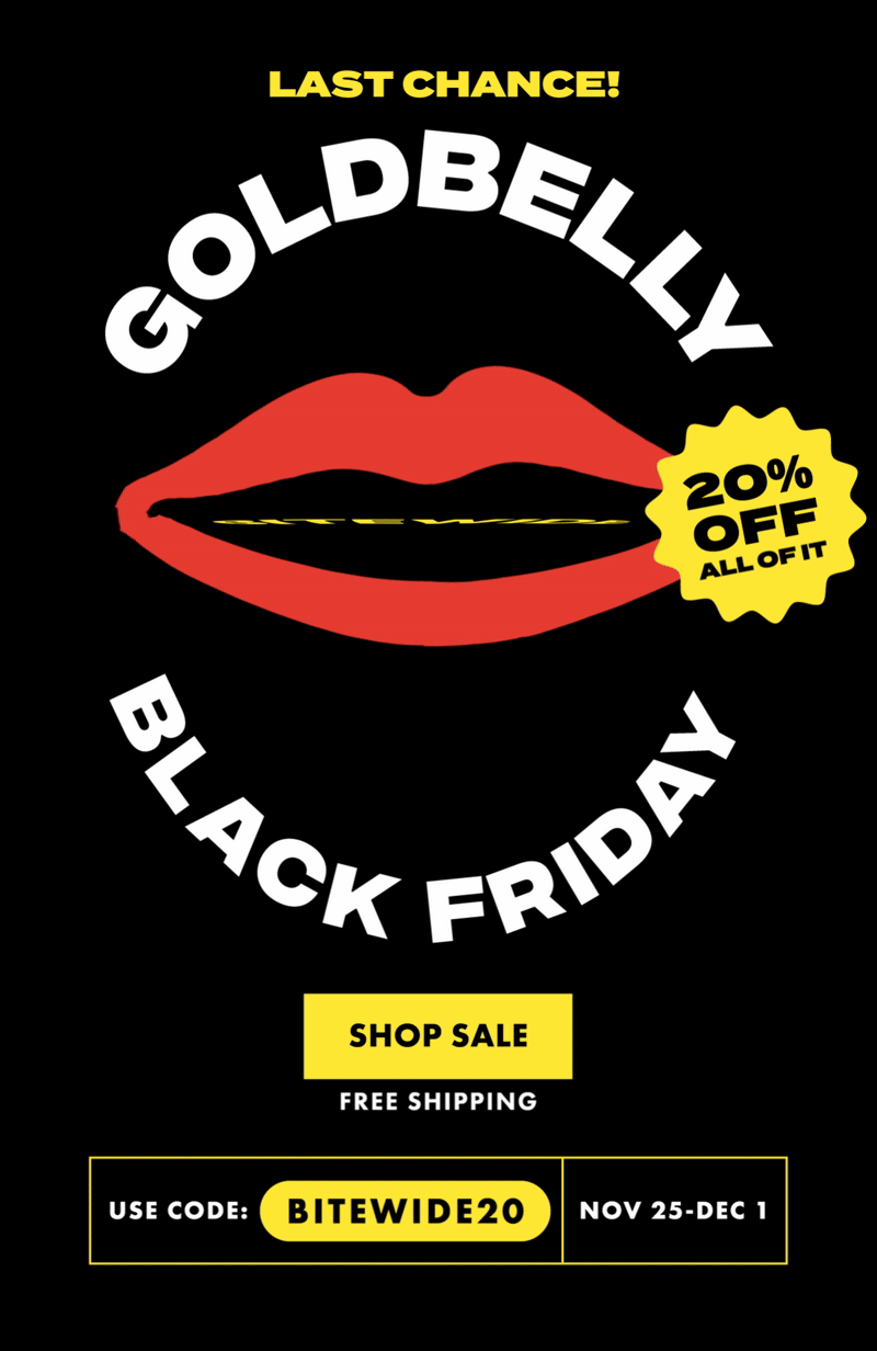 20% Off Black Friday Sale!