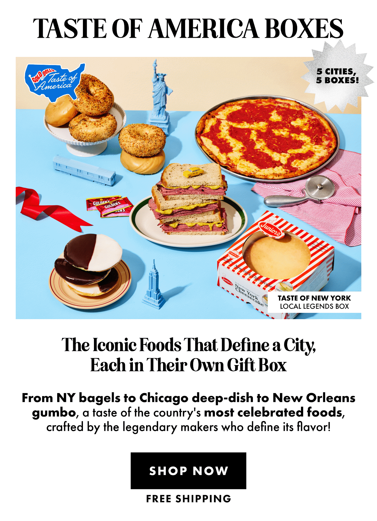 Taste of America Boxes