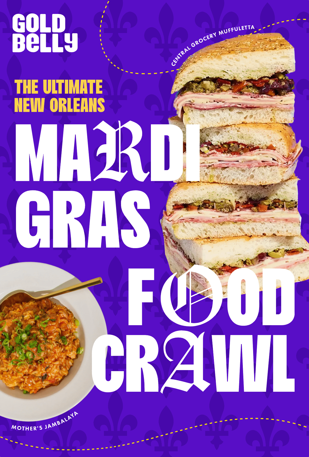 New Orleans Icons for Mardi Gras