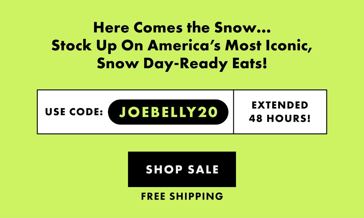 Code: JOEBELLY20